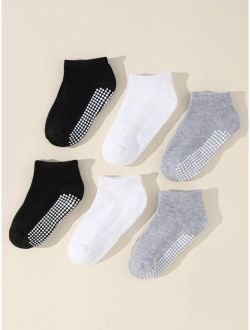 IOSOI Apparel Accessories3P Seller 6pairs Toddler Kids Polka Dot Ankle Socks