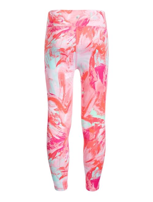 ID IDEOLOGY Big Girls 2-Pc. Scratched Paint 7/8 Length Leggings & Scrunchy Set, Created for Macy's