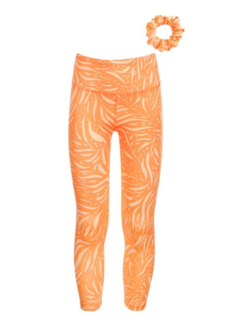 ID IDEOLOGY Big Girls Safari Tiger-Print Leggings, Created for Macy's