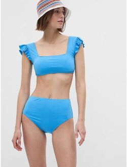 Recycled High Rise Bikini Bottom