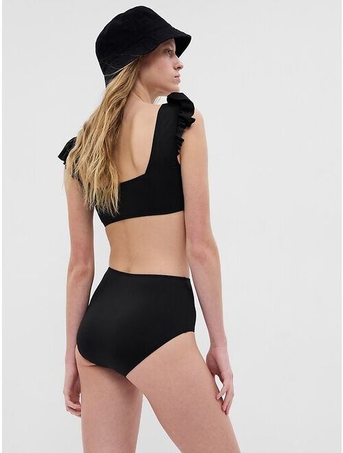 Gap Recycled High Rise Bikini Bottom