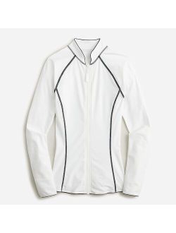 Long-sleeve full-zip rash guard