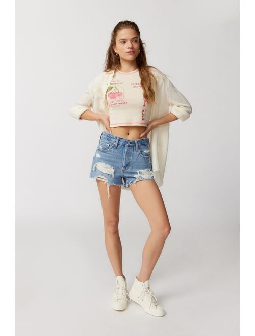 Levi's Levis 501 Original Cutoff Denim Short