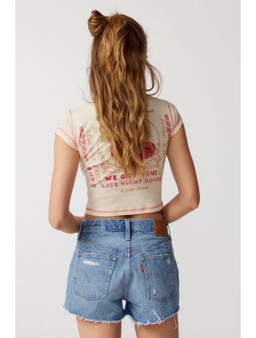 Levi's Levis 501 Original Cutoff Denim Short