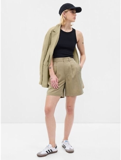 SoftSuit Pleated Shorts in TENCEL Lyocell