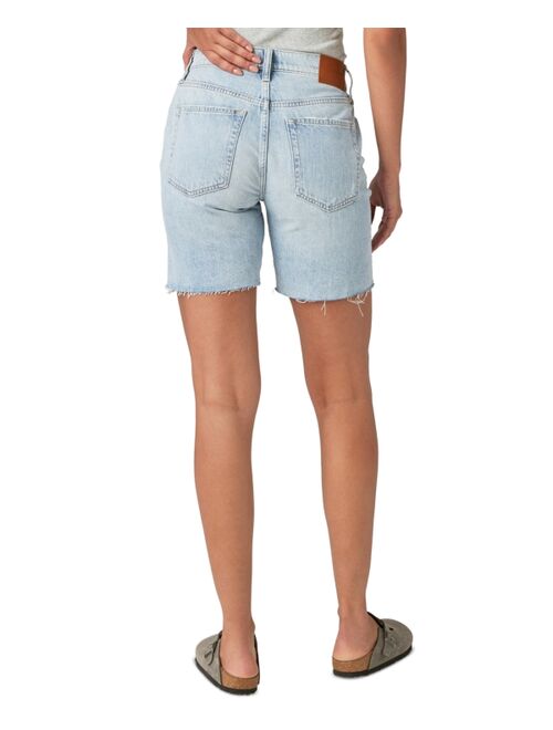 LUCKY BRAND Women's '90s Loose Distressed Denim Shorts