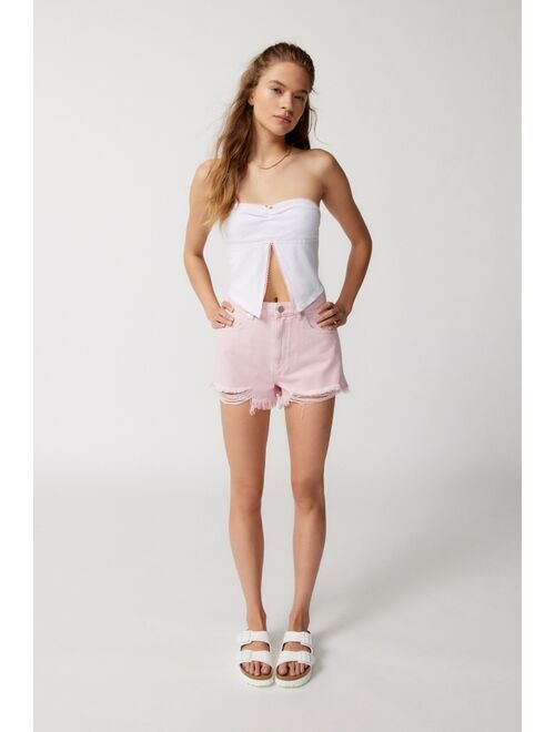 Abrand A High Relaxed Denim Short