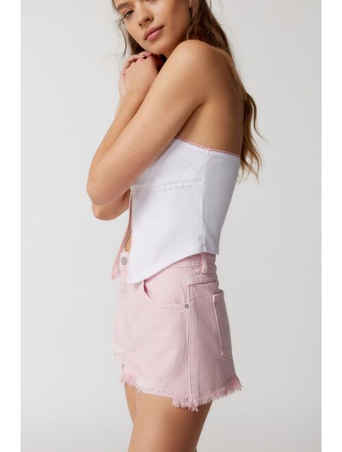 Abrand A High Relaxed Denim Short