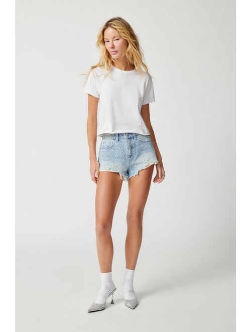 BDG Sparkly Diamante Cutoff Denim Short