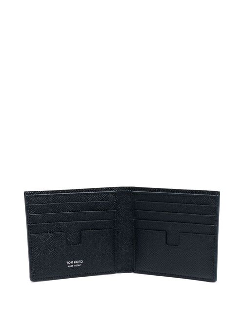 TOM FORD monogram-plaque leather wallet