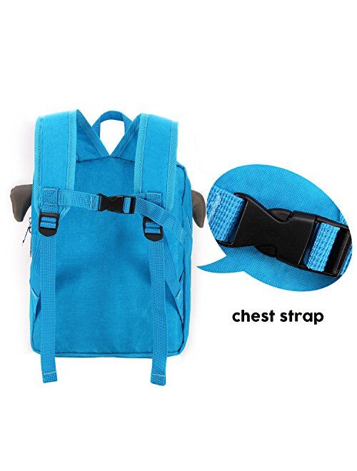 willikiva Cute Bus School Toddler Backpack for Kids Boys Girls Waterproof Bags