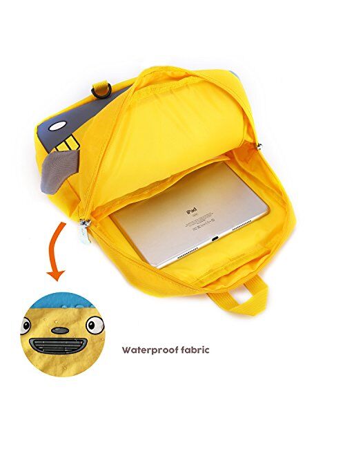 willikiva Cute Bus School Toddler Backpack for Kids Boys Girls Waterproof Bags