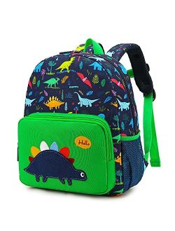willikiva Kids Preschool Dinosaur Toddler Backpack for Boys and Girls School Bag(Pink Dinosaur)