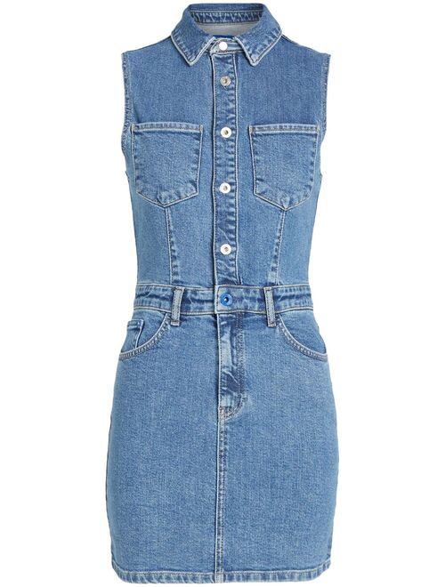 Karl Lagerfeld Jeans sleeveless denim dress