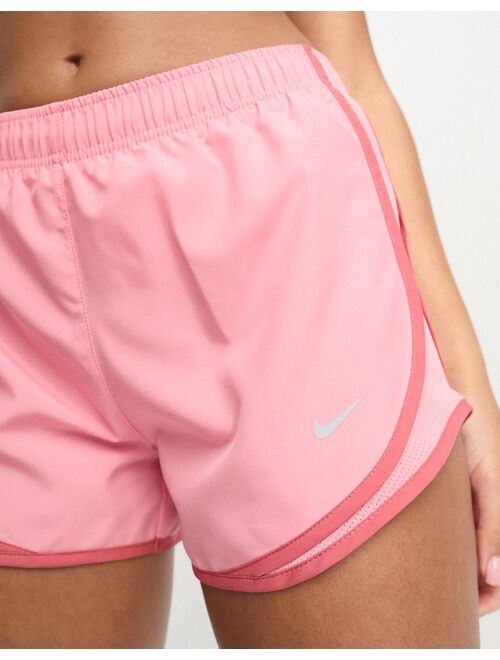 Nike Running tempo shorts in pink