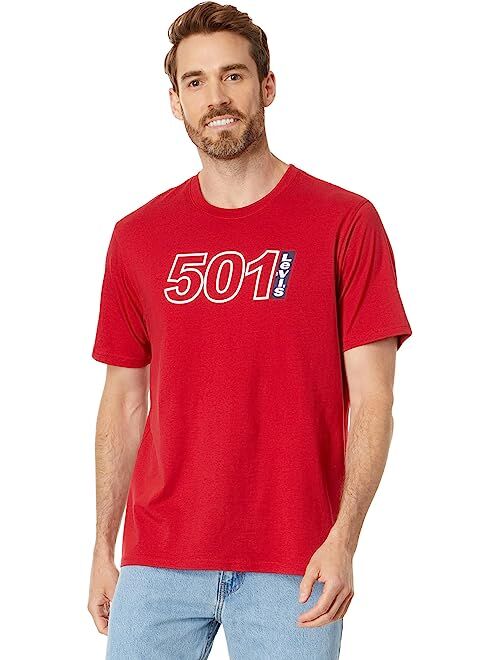 Levi's Mens Short Sleeve Relaxed Fit Tee
