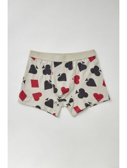 Playing Card Tossed Icon Boxer Brief