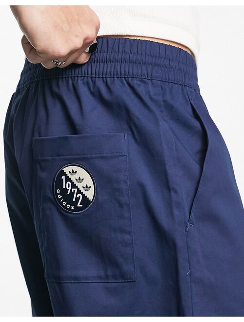 adidas Originals Bloke Pop Chino pants in navy