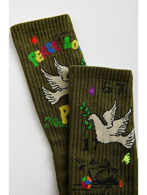 Polo Ralph Lauren Peace & Love Crew Sock