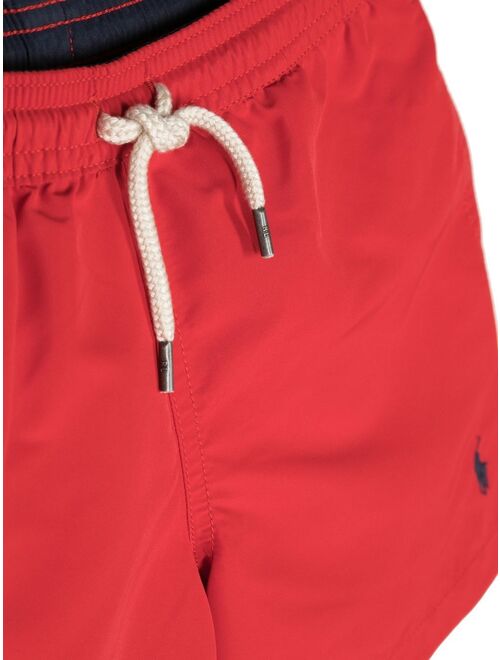 Polo Ralph Lauren Ralph Lauren Kids logo-embroidered elasticated swim shorts