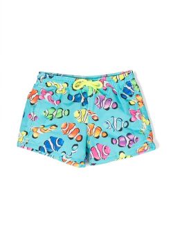 MC2 Saint Barth Kids fish-print swim shorts