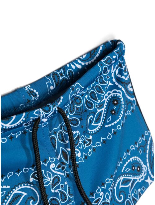 MC2 Saint Barth Kids bandana-print swimming trunks