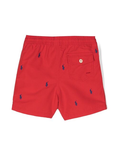 Polo Ralph Lauren Ralph Lauren Kids embroidered-logo swim shorts