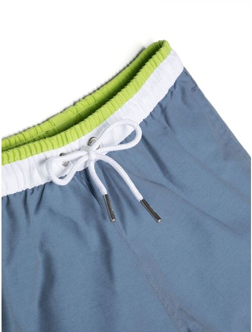 Knot Parker drawstring-waistband swim shorts