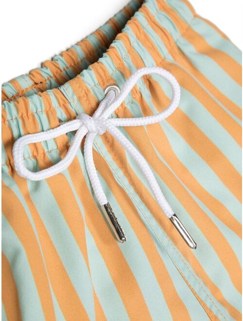 Knot Parker striped swim shorts