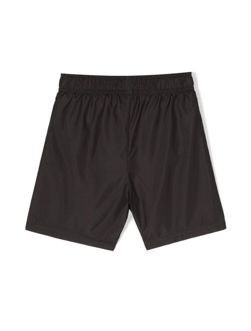 Moschino Kids teddy-print swim shorts