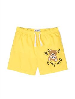 Kids logo-print swim shorts
