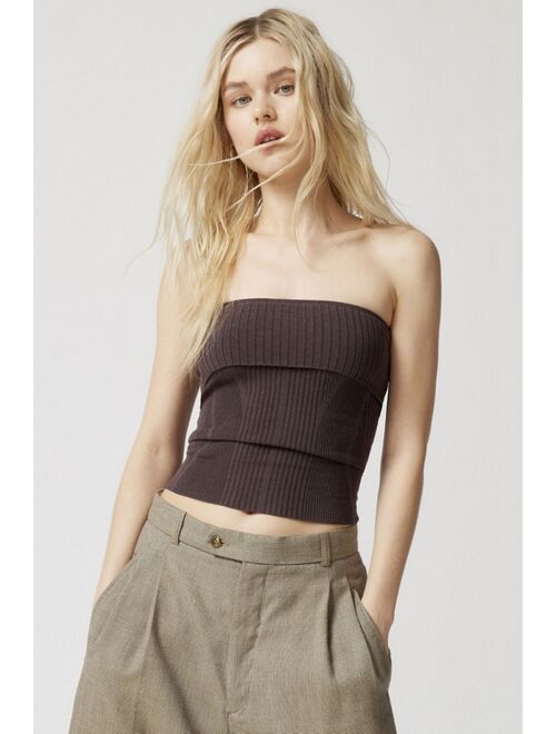 Urban Outfitters UO Georgia Sweater Tube Top