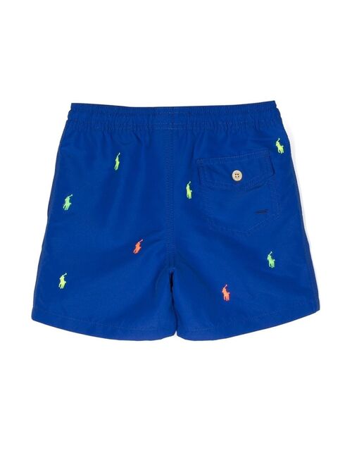 Polo Ralph Lauren Ralph Lauren Kids embroidered Pony swim shorts