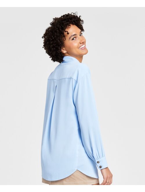 BAR III Women's Button-Down Shirt, Created for Macy's