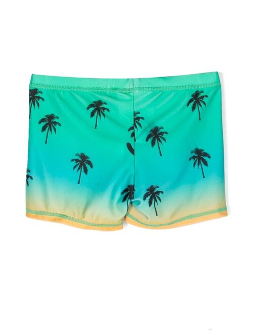 Molo Norton graphic-print swim shorts
