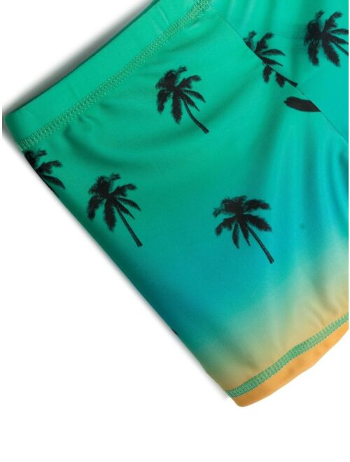 Molo Norton graphic-print swim shorts