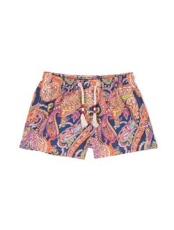 MC2 Saint Barth Kids paisley-print swim shorts