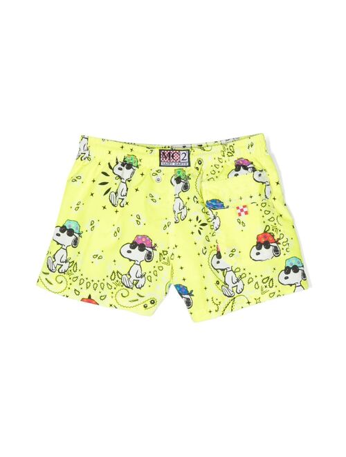 MC2 Saint Barth Kids Snoopy-print swim shorts