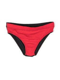 Kids Milda logo-print swim trunks