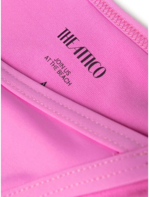 The Attico strap-detailed bikini set