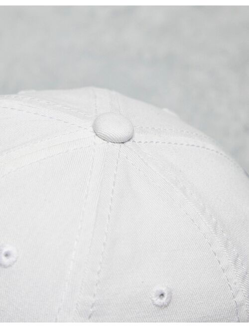 adidas Originals Relaxed Strapback cap in white