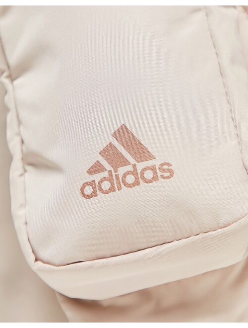 adidas performance adidas Training Essentials 2 sling cross-body bag in beige
