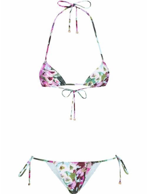 Dolce & Gabbana floral print bikini