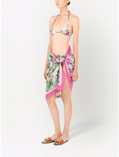 Dolce & Gabbana floral print bikini