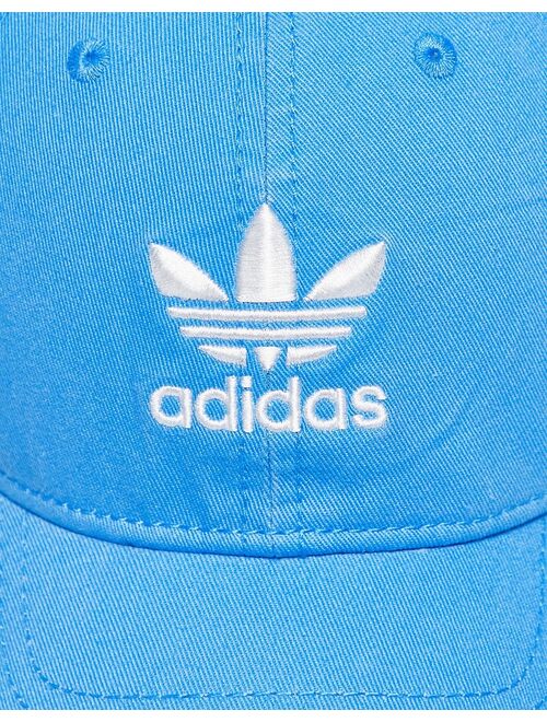 adidas Originals relaxed strapback cap in blue