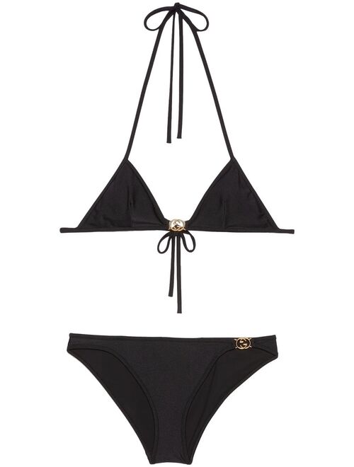 Gucci Interlocking G bikini set