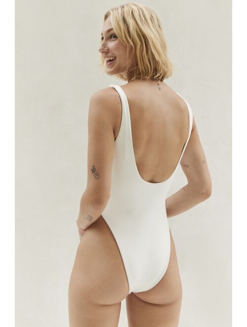 Frankies Bikinis X Pamela Anderson Carbon One-Piece Swimsuit