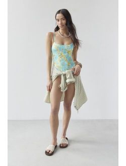 Summer Sky Floral One-Piece Swimsuit