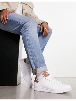 Stan Smith sneakers in white and brown