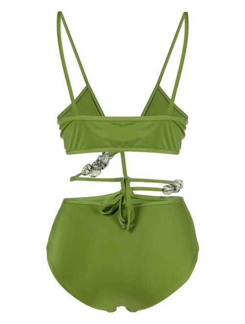 Christopher Esber Displace cut-out swimsuit